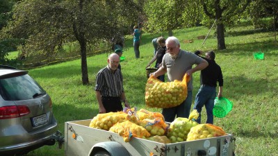 starke Menschen beim OV