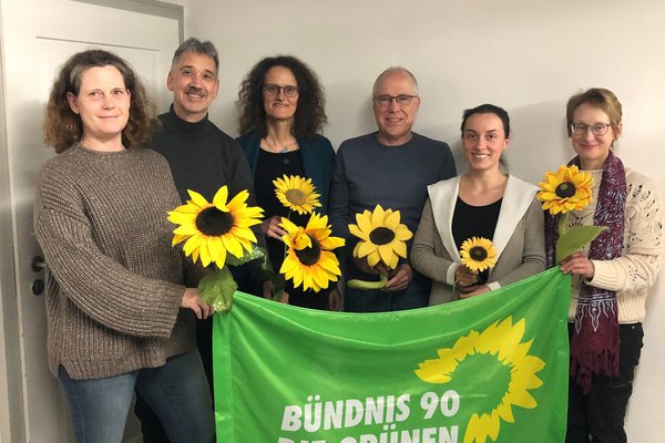 Foto: Ute Glaser, Armin Brüge, Heike Bartholomae, Dietmar Gratz, Yara Schütz, Elisabeth Fellmann (v.l.n.r.)